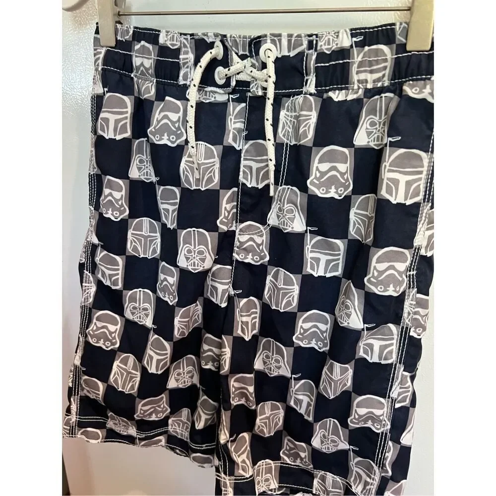 Gap Star Wars Boys Swim Trunks Youth Large (10)